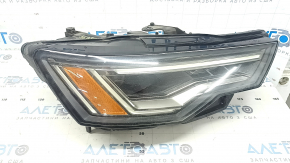 Фара передняя правая в сборе Audi A6 C8 19-24 LED, Matrix beam с уплотнителем, под полировку