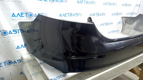 Бампер задний голый Honda Accord 23-26 без парктроников, черный NH731P, царапины, потертости