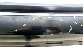 Бампер задний голый Honda Accord 23-26 без парктроников, черный NH731P, царапины, потертости