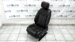 Scaun șofer Audi A6 C8 19-25 cu airbag, electric, încălzit, piele maro, Comfort