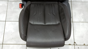 Scaun șofer Audi A6 C8 19-25 cu airbag, electric, încălzit, piele maro, Comfort