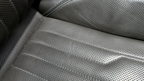 Scaun șofer Audi A6 C8 19-25 cu airbag, electric, încălzit, piele maro, Comfort