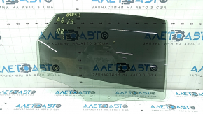 Стекло двери задней правой Audi A6 C8 19-24 песок