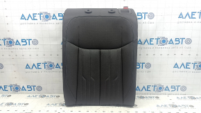 Spătar banchetă spate, rândul 2, stânga, Audi A6 C8 19-20, piele maro, Comfort, încrețită