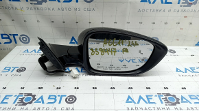 Зеркало боковое правое в сборе Honda Accord 23- 5 пинов, подогрев, BSM, черная, царапины