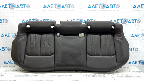 Подушка заднего ряда сидений 2 ряд Audi A6 C8 19-20 кожа коричневая, Comfort, замята, царапины