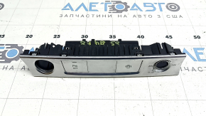 Ansamblu butoane consolă centrală Audi A6 C8 19-23, cromat pentru senzori de parcare și camere 360, bare de protecție