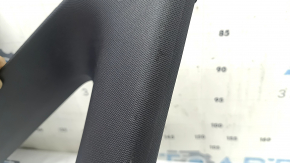 Накладка задней форточки левая Honda Accord 23-26 верхняя часть, черная, потерта