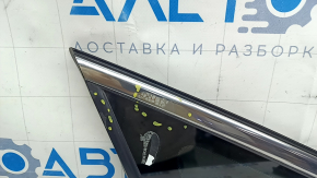 Форточка глухое стекло задняя левая Honda Accord 23-26 хром, в клее, потертости