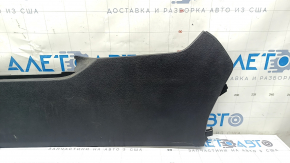 Ornamente consolă centrală Honda Accord 23-24, partea stângă, mare, neagră, uzată, zgârieturi