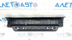 Накладка порога передняя левая Lexus RX350 RX450h 10-15 черная, царапины, вмятины на хроме