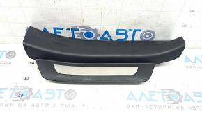 Накладка порога задняя правая Lexus RX350 RX450h 10-15 черная, царапины, сломано крепление