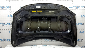 Капот голый Lexus RX350 RX450h 10-15 сталь, синий 214, коррозия