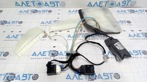 Подушка поясничной подпорки водительского сиденья BMW X3 F25 11-17 с насосом, надломаны крепления