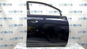Дверь голая передняя правая Lexus RX350 RX450h 10-15 синий 214, вмятины, тычки