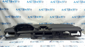 Торпедо передняя панель с AIRBAG Honda Accord 23-26 черная, царапины, под чистку, потертости