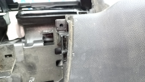 Торпедо передняя панель с AIRBAG Honda Accord 23-26 черная, царапины, под чистку, потертости