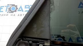 Дверь в сборе задняя левая Lexus RX450h 10-15 hybrid, тонировка, синий 214, вмятины, тычки, в копоти
