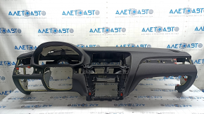 Торпедо передняя панель с AIRBAG BMW X3 F25 11-17 черная без проекции