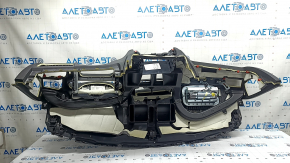 Торпедо передняя панель с AIRBAG BMW X3 F25 11-17 черная без проекции