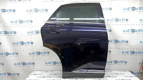 Дверь в сборе задняя правая Lexus RX450h 10-15 hybrid, тонировка, синий 214, тычки, вмятина, в копоти