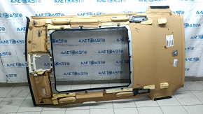 Обшивка потолка BMW X3 F25 11-17 черная, под панораму, залом