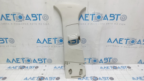 Ornament stâlp central superior stânga pentru Ford Escape MK3 16-19, gri, curățabil chimic, suport defect