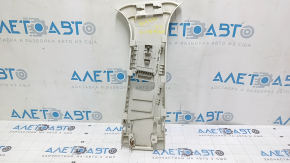 Ornament stâlp central superior stânga pentru Ford Escape MK3 16-19, gri, curățabil chimic, suport defect