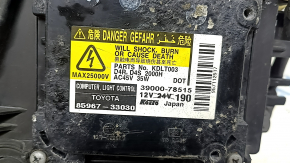 Фара передняя левая Lexus RX350 RX450h 10-12 дорест ксенон, под полировку, надломано крепление
