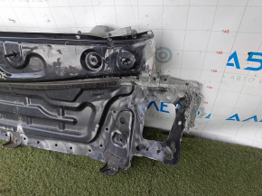 Задняя панель VW Passat b8 16-19 2 части, высверлена, черная