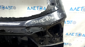 Дверь багажника голая Ford Escape MK3 17-19 рест, черный UM, царапины, потертости, вмятина, облезла краска, в клее