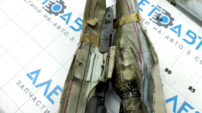 Подушка безопасности airbag боковая шторка левая Lexus RX350 RX450h 10-15 ржавый пиропатрон, в копоти