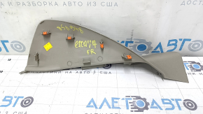 Накладка передней панели боковая правая Ford Escape MK3 13-19 беж, надломано крепление