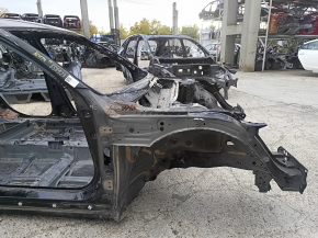 Четверть передняя правая Honda Accord 23-26 черная, на кузове