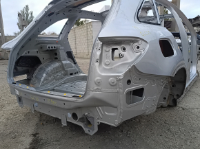Четверть крыло задняя правая Mercedes GLC 16-22 SUV на кузове, серебро, тычка