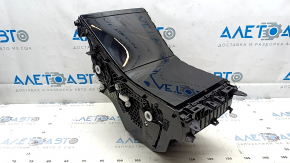 Ansamblu buzunar consolă centrală Tesla Model 3 18-20, negru lucios, zgârieturi