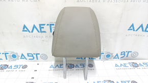 Подголовник 2 ряда левый Ford Escape MK3 17-19 рест кожа серая, с черной кнопкой