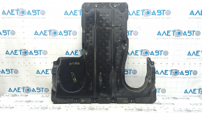 Защита двигателя задняя Mercedes GLC 300/350e 16-22 трещины, потерта