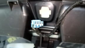 Накладка передней панели центральная верхняя Ford Escape MK3 13-19 черная