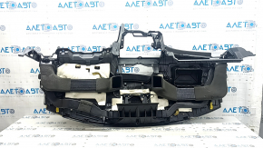 Торпедо передняя панель без AIRBAG Lexus RX350 RX450h 10-15 черная, вмятина, в копоти, царапины