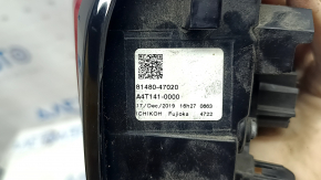 Фонарь нижний бампер правый Toyota Prius 50 19-22 царапины