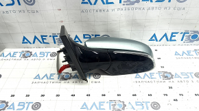 Зеркало боковое левое в сборе Toyota Prius 50 16-20 6 пинов, BSM, зеленое, царапины