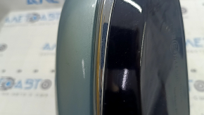 Зеркало боковое левое в сборе Toyota Prius 50 16-20 6 пинов, BSM, зеленое, царапины