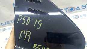 Молдинг заглушка крыла передний правый Toyota Prius 50 16-21 глянец, царапины, надломано крепление