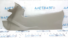 Накладка центральной консоли боковая левая Ford Escape MK3 17-19 серая, с заглушкой