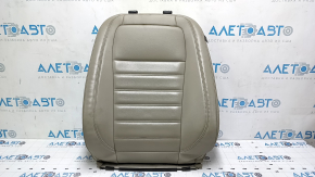 Tapițerie scaun șofer, parte superioară, Ford Escape MK3 17-19, piele gri, încălzită, pentru curățare