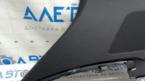 Накладка задней стойки за форточкой левая Audi Q3 83A 19-25 черная, под динамик, царапины