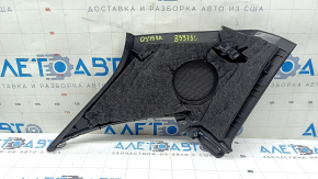 Накладка задней стойки за форточкой правая Audi Q3 83A 19-25 черная, под динамик, царапины
