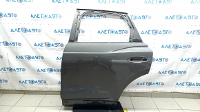 Дверь голая задняя левая Audi Q3 83A 19-25 графит LX7G, вмятина