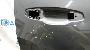 Дверь голая задняя правая Audi Q3 83A 19-25 графит LX7G, сколы, царапина